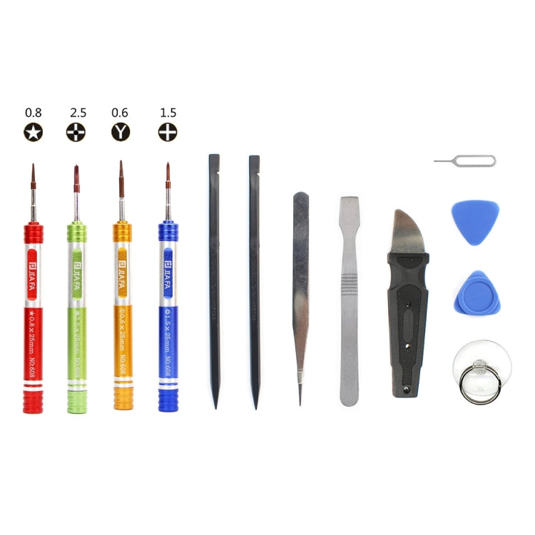 JIAFA JF-878 Set di strumenti di riparazione 13 in 1 per iPhone / Samsung / Xiaomi, JF-878 JIAFA JF-878 Set di strumenti di riparazione 13 in 1 per iPhone / Samsung / Xiaomi, JF-878